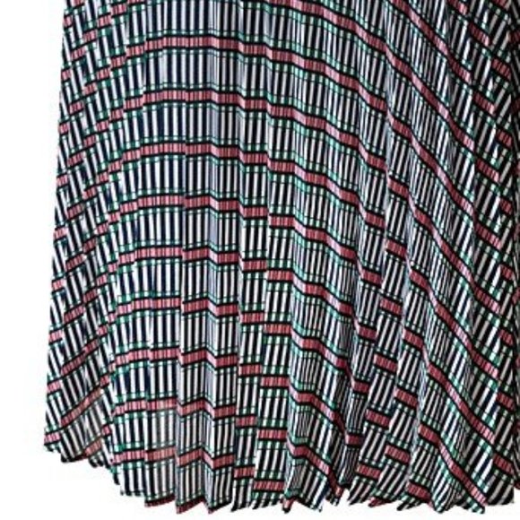 Oliver Bonas Explore Abstract Print Midi Skirt - Picture 8 of 14